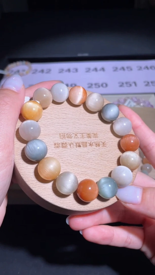 水晶手链未镶嵌242号多样性发货一A 13mm+