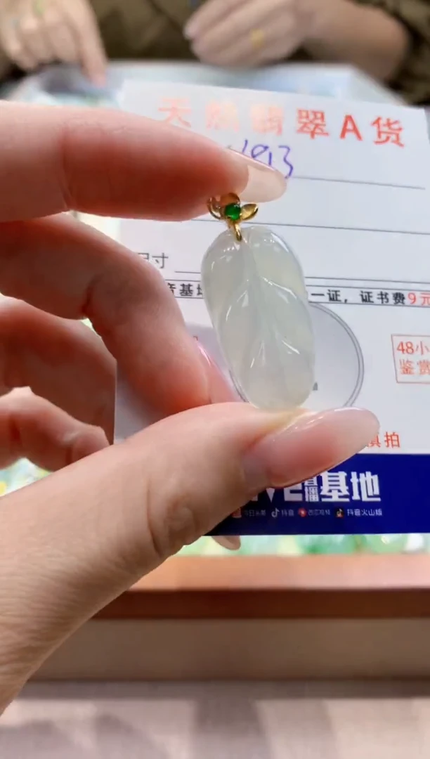颈饰未镶嵌翡翠天然缅甸a货翡翠