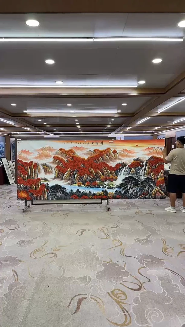 绘画绘画xc刘雪红-大丈二-国画