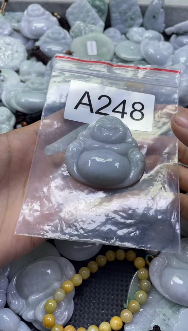 颈饰未镶嵌翡翠A248