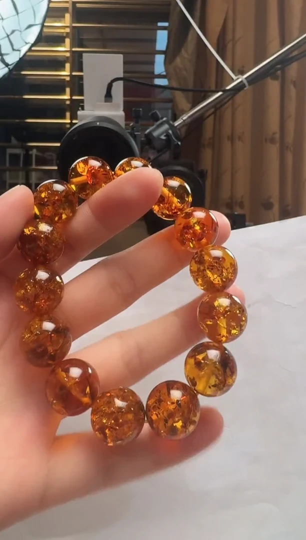 【闪购商品】琥珀珠宝奇石未镶嵌 15mm