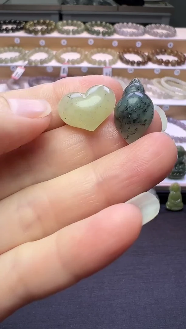 颈饰未镶嵌和田玉40号链接两个20米