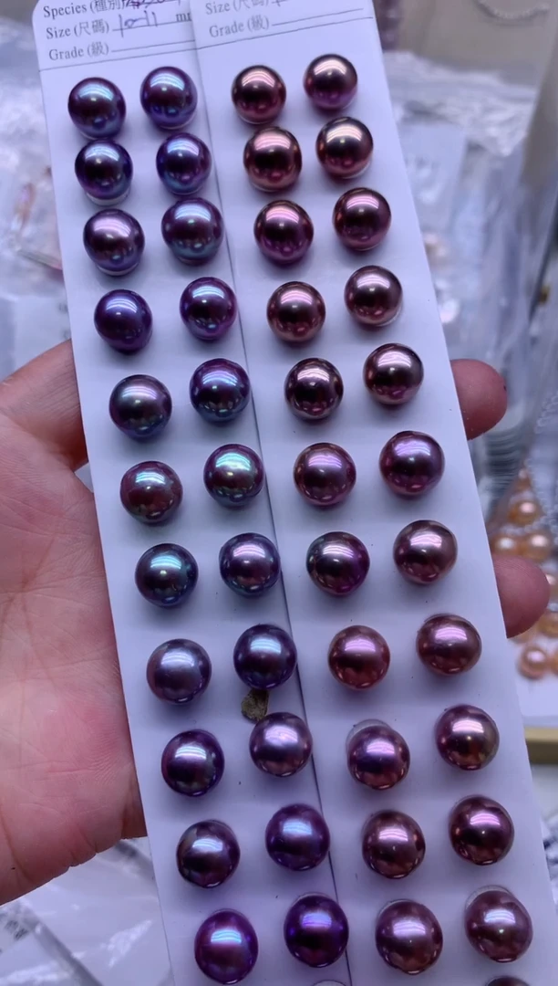 【闪购商品】淡水珍珠耳饰银S925镶嵌多发其一
