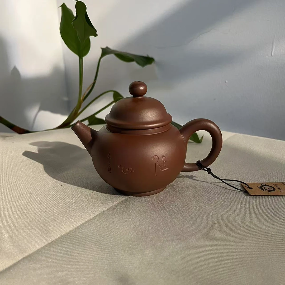 随心刻绘壶钦州坭兴陶