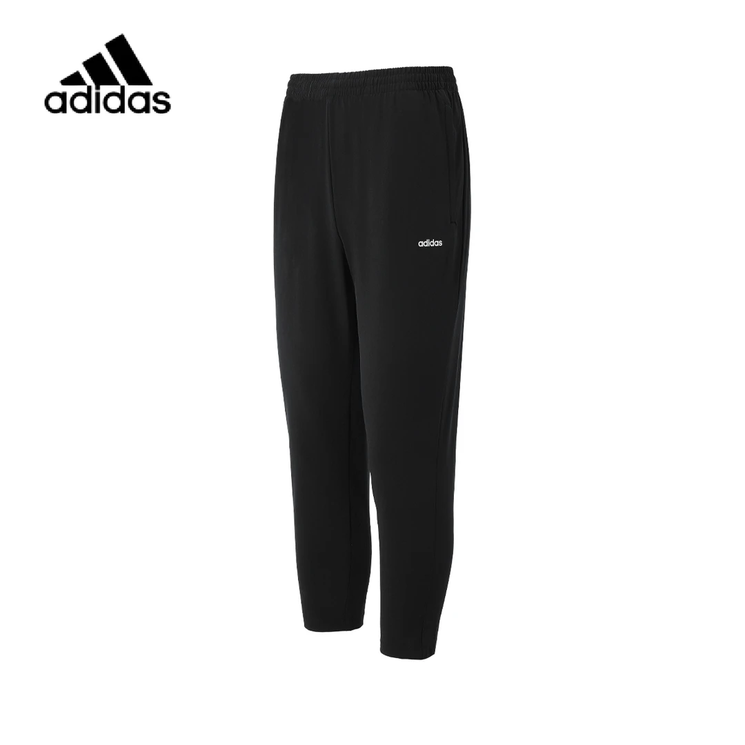 Adidas阿迪达斯秋季新款运动长裤训练速干弹力梭织直筒裤JI5690
