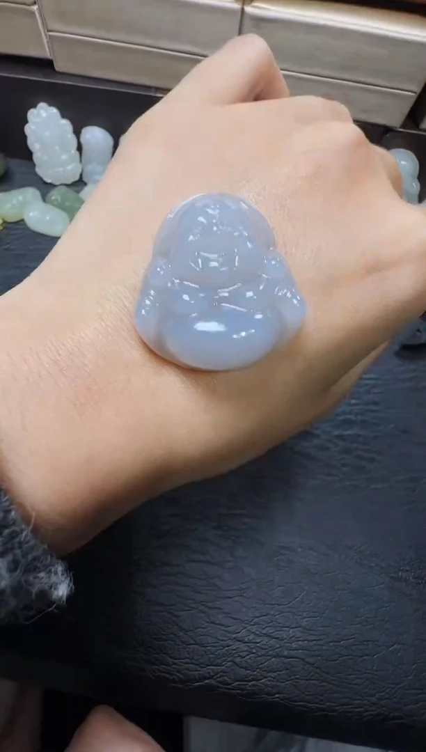颈饰未镶嵌和田玉萍****安360烟紫佛公