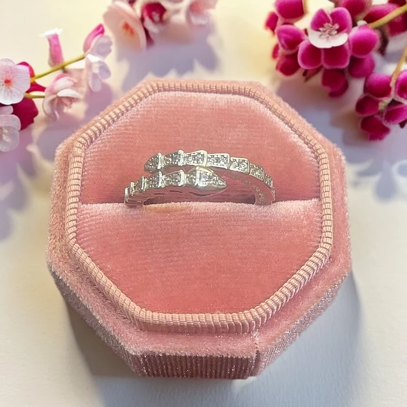 925银莫桑石戒指  宝家蛇戒戒指.xx252