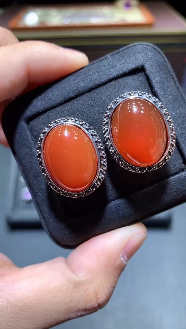 【闪购商品】玛瑙/玉髓冰红未镶嵌K15【多样性发其一】