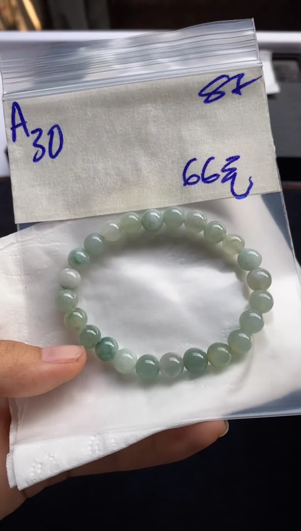 【闪购商品】定制翡翠未镶嵌缅甸天然翡翠手串