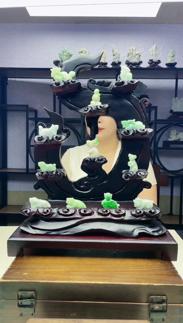 定制翡翠未镶嵌毛货08200252