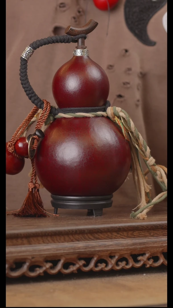 311号精品天然大漆酒葫芦一物一拍~