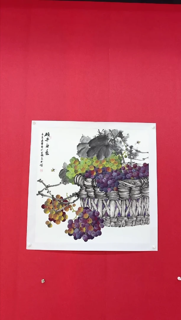 国画经典国画宣纸手绘4平尺