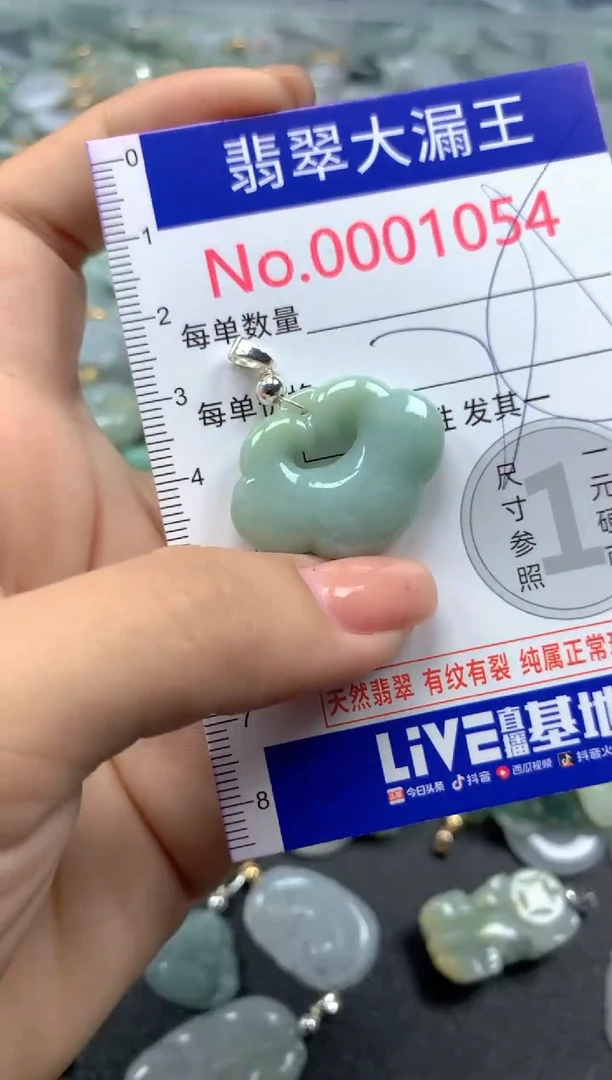 颈饰未镶嵌翡翠1054