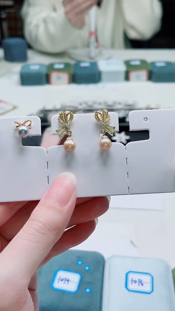 银S925镶嵌其他海水珍珠多样性发一