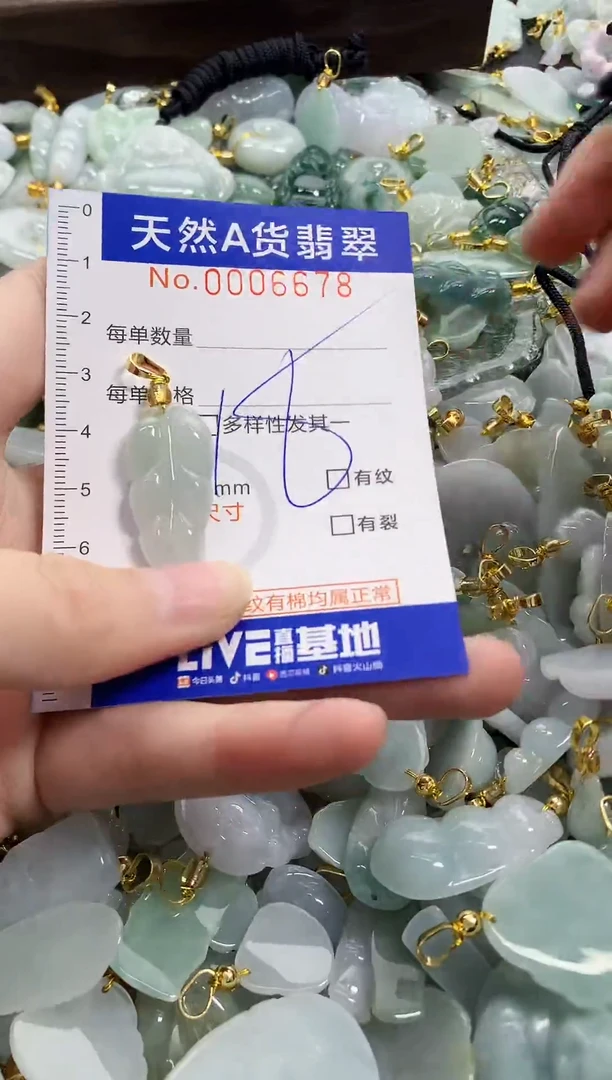 颈饰未镶嵌翡翠天然A货翡翠