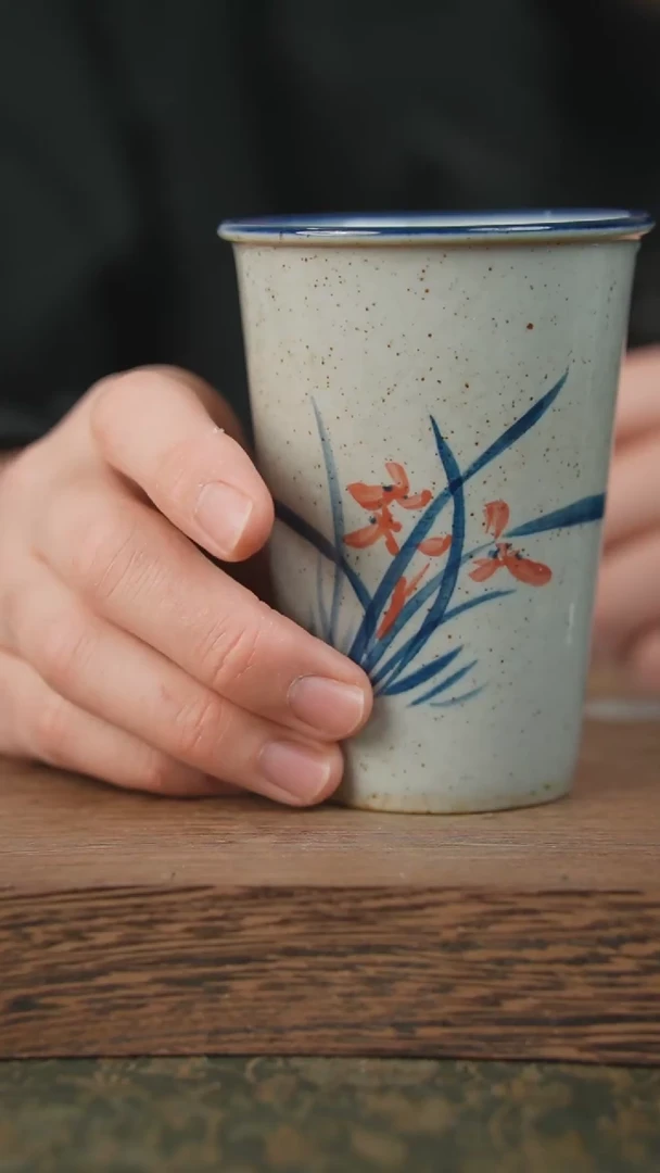 【闪购商品】杯子泥垚手作 景德镇手工手绘器物489