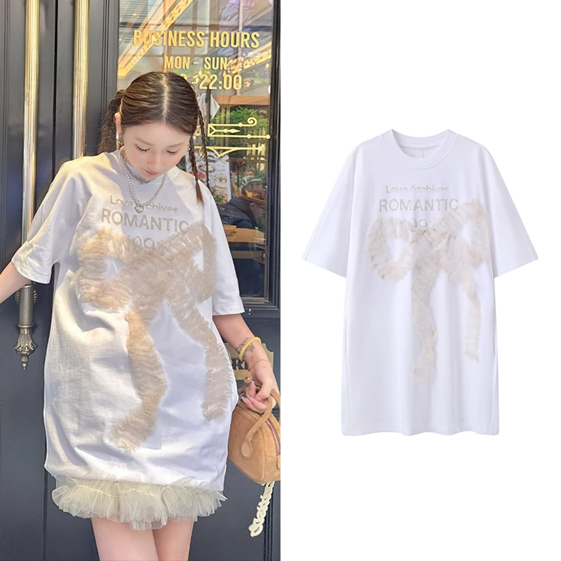 COCO FEFH 【素素订单】连衣裙2025夏季新款水洗做旧工艺印花V5732