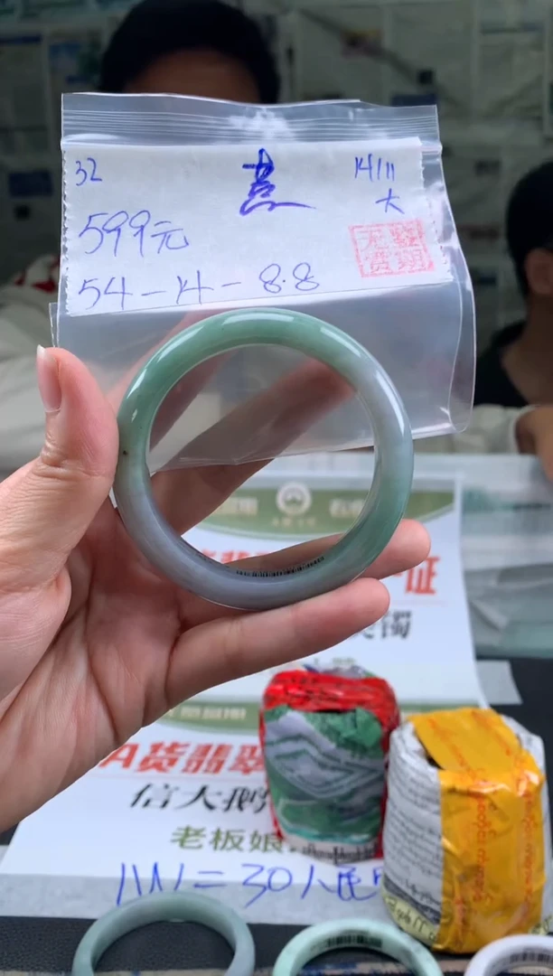 未镶嵌手镯翡翠燕翡翠手镯 下单联系小耳机#32