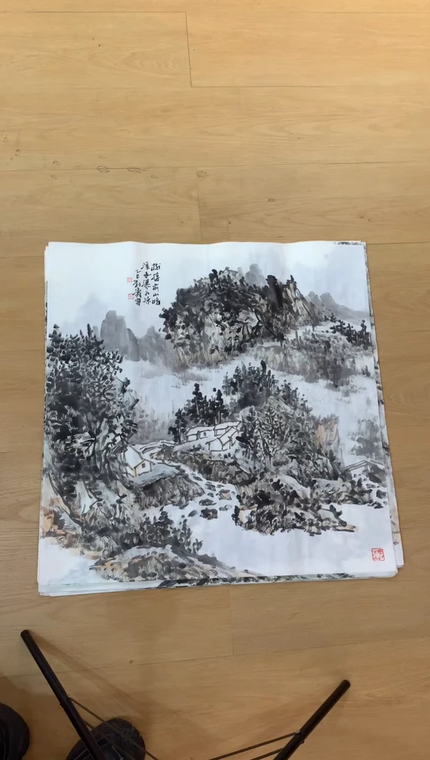 国画刘海军老师作品