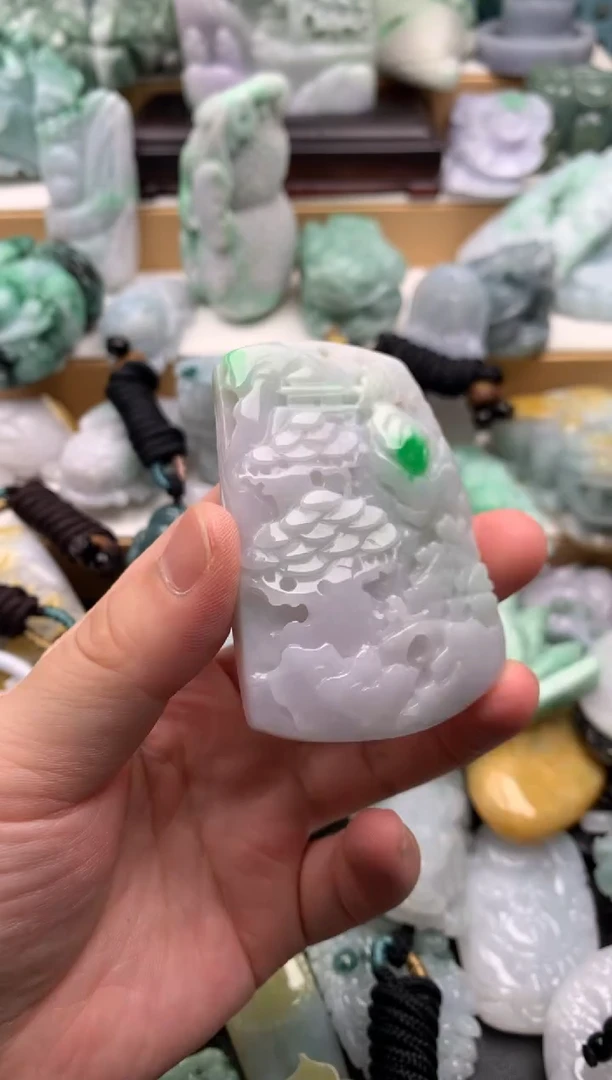 吊坠(不含链)未镶嵌翡翠1