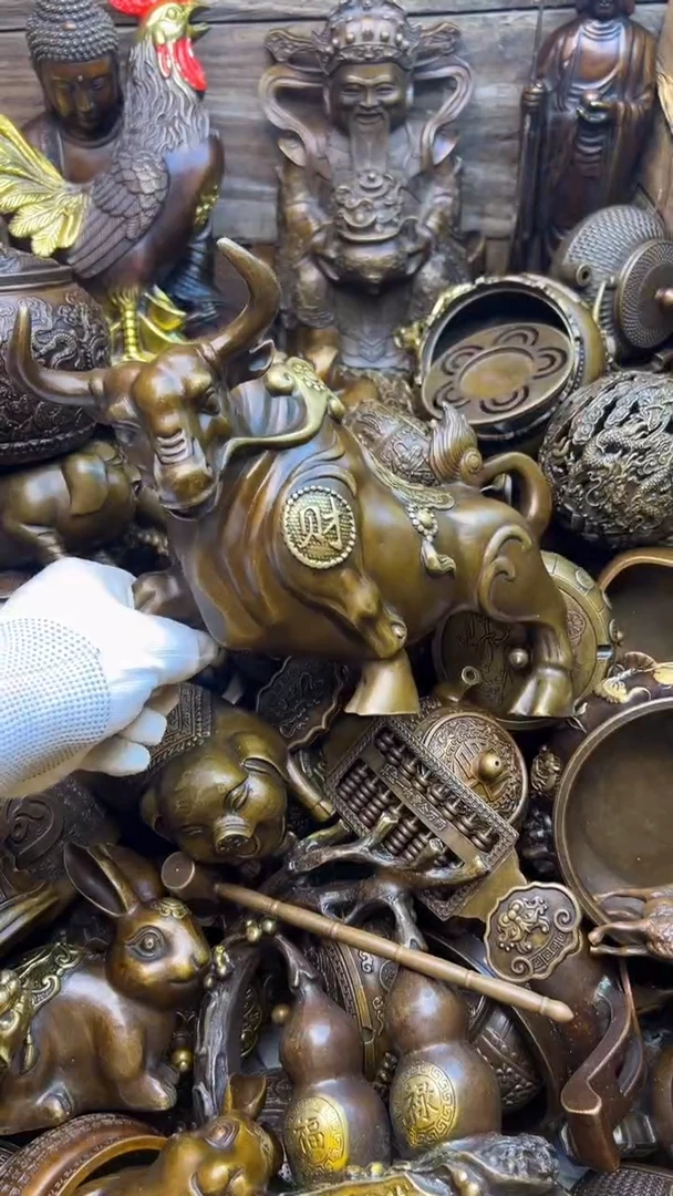 精美铜器，点击下单