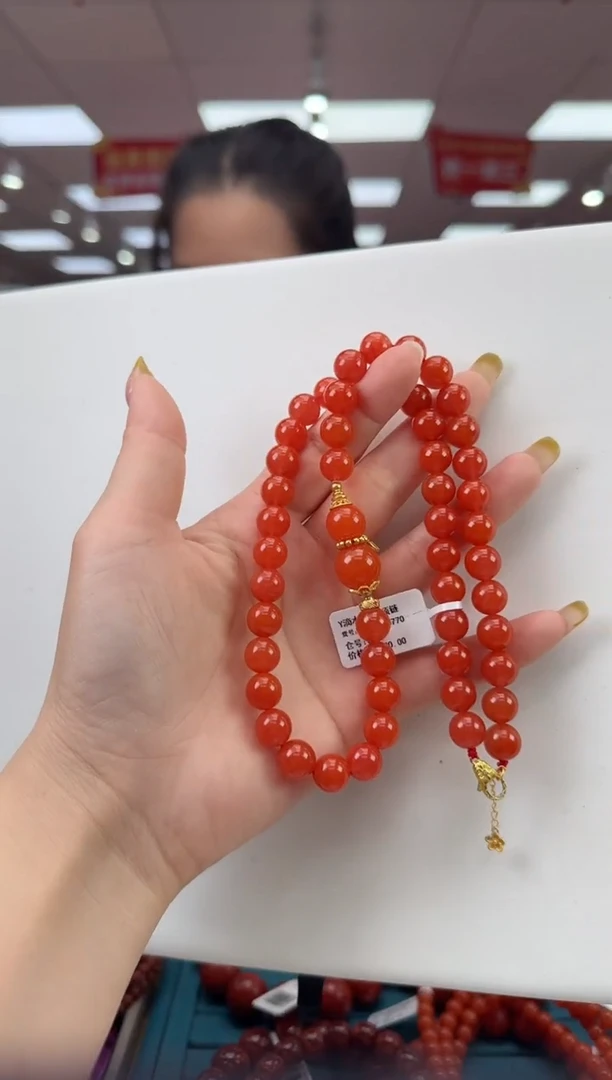 南红玛瑙珠串未镶嵌多样发其一/510835770