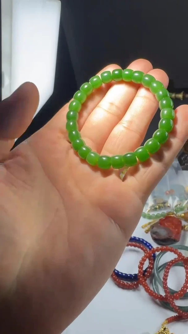 未镶嵌手链和田玉手串