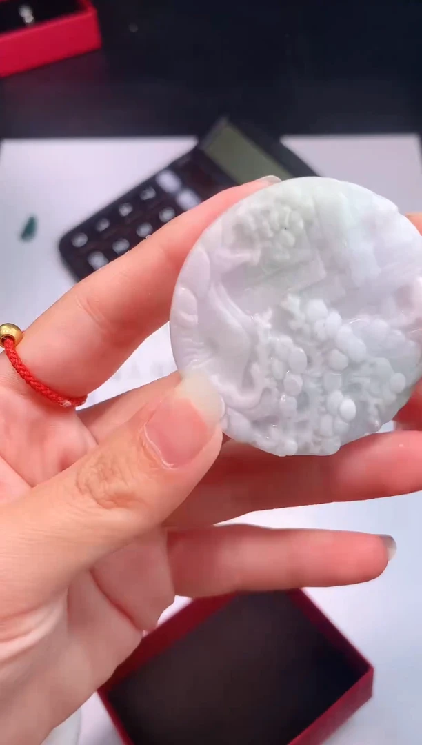 颈饰未镶嵌翡翠0芹0翡翠珠宝730