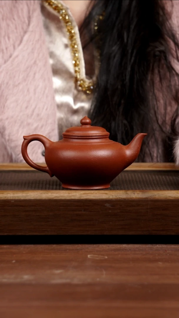 【闪购商品】紫砂茶壶红降笑樱260CC