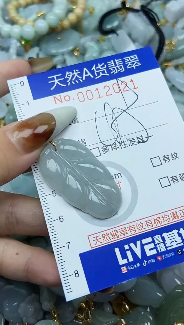 【闪购商品】翡翠颈饰未镶嵌天然A货翡翠