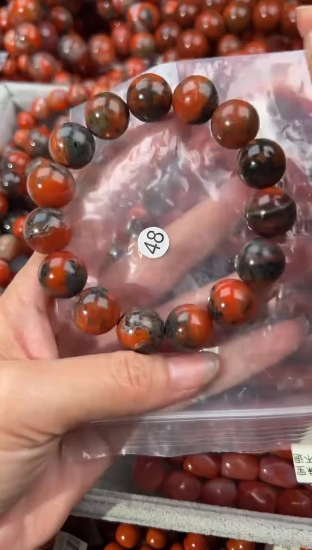 南红玛瑙手串未镶嵌15