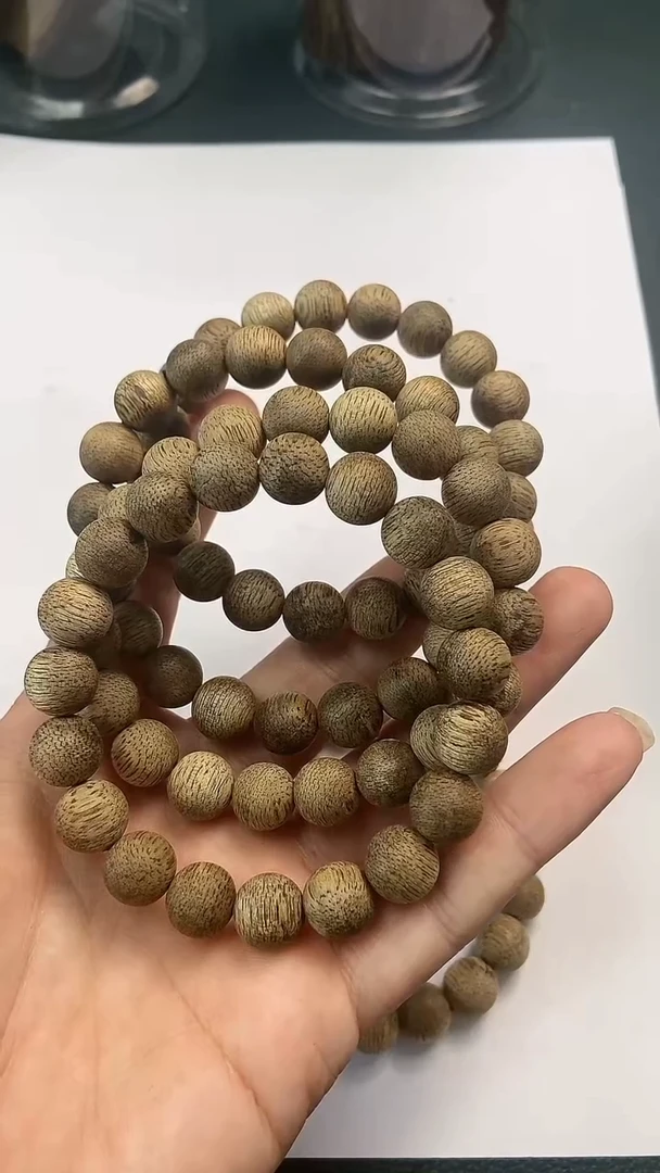 手串沉香CG5424柬埔寨菩萨棋天然野多样性发一