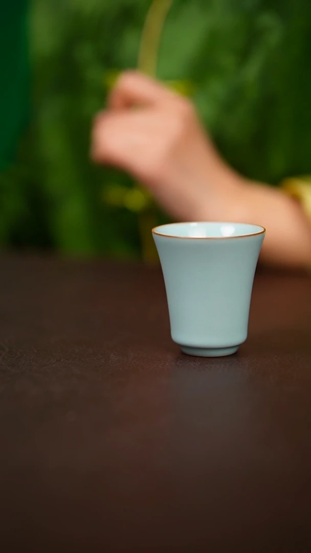 一级天青闻香杯简装