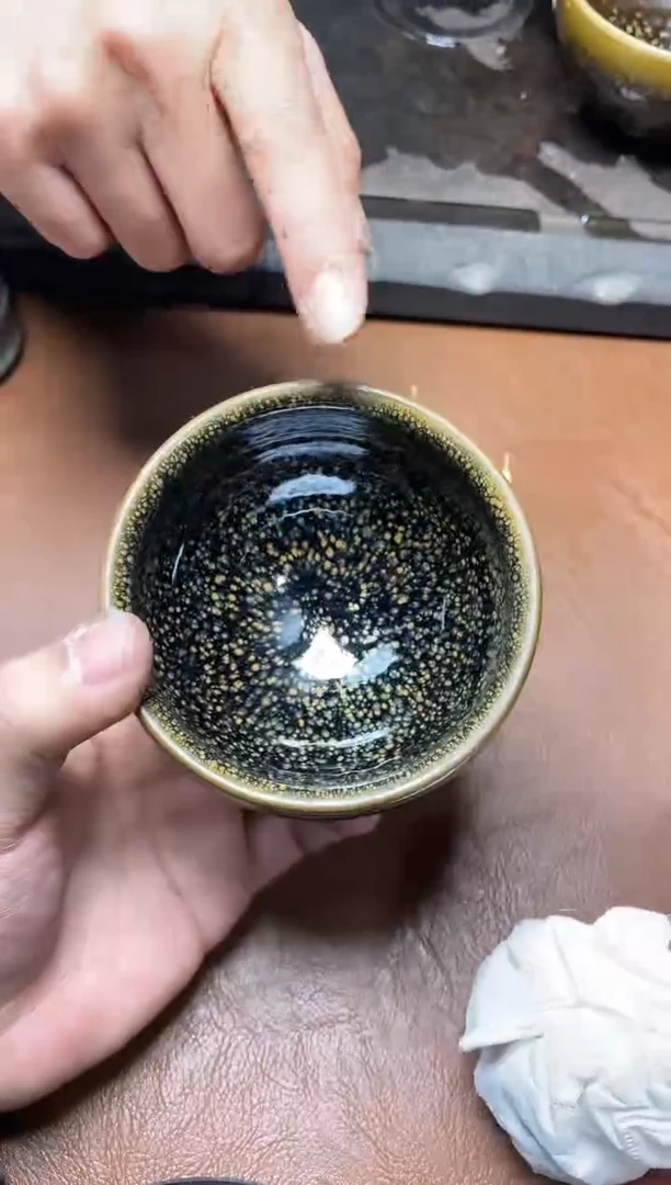 【闪购商品】茶盏名家刘有良建盏（带证书礼盒）21