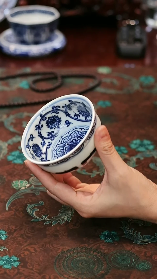 镹曰陶手工手绘柴窑茶具