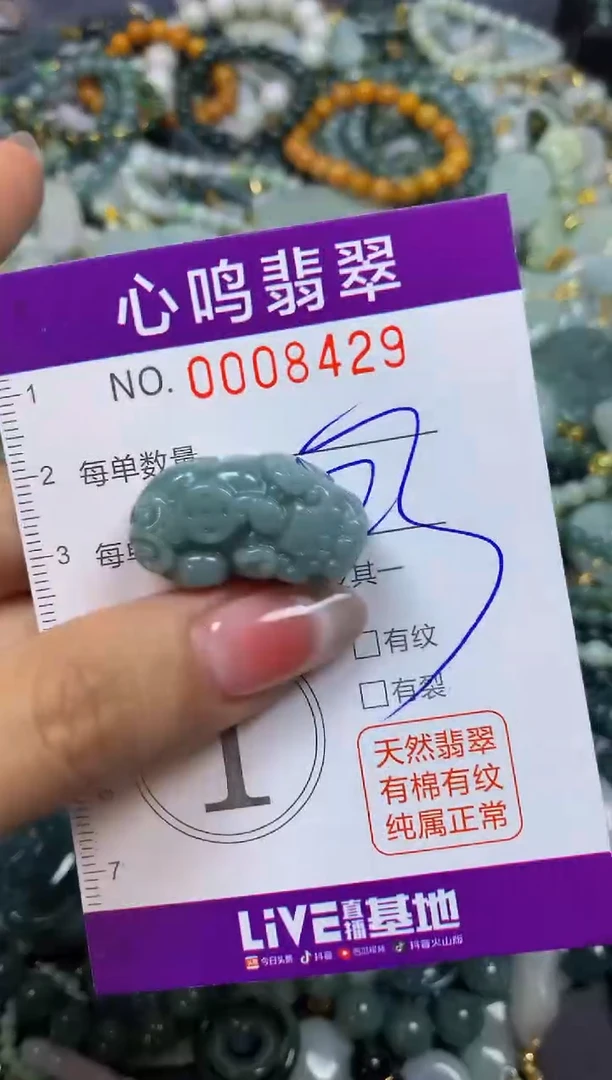 【闪购商品】翡翠颈饰未镶嵌闪购008429