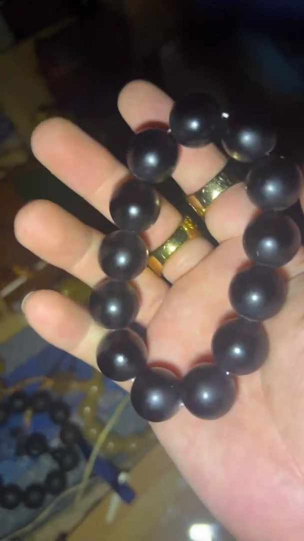 未镶嵌植物珀手串闪购高端商品链接药珀