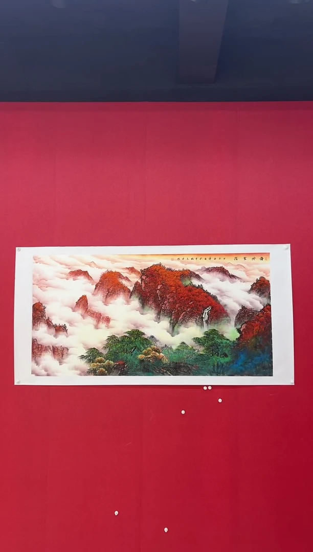 国画经典国画宣纸手绘8平尺