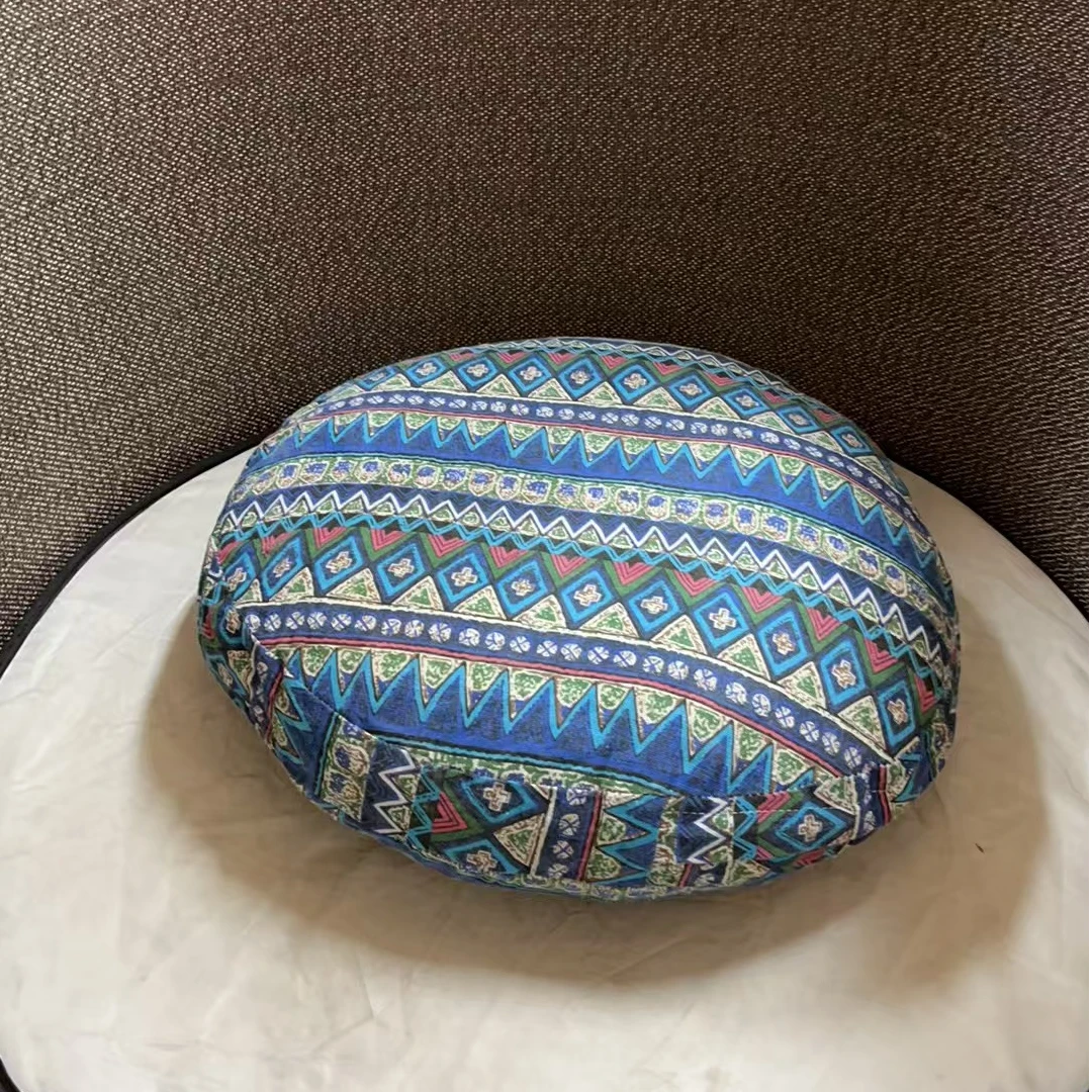 2486瑕疵款 直径47厚14cm 家用布艺蒲团坐垫民族风飘窗阳台坐垫