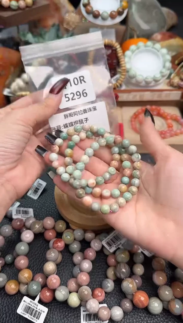 【闪购商品】石英质玉手链未镶嵌10R5296