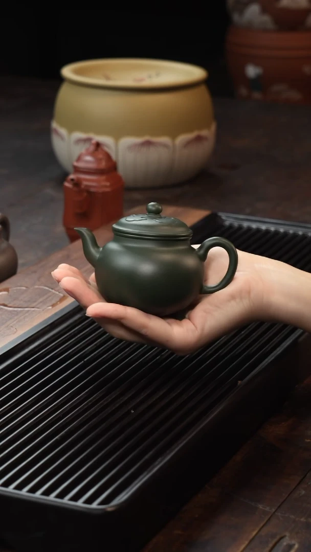 茶壶紫砂慢*桂花砂大彬定制