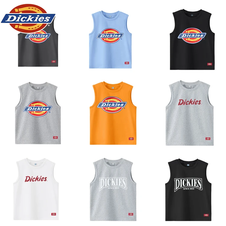 Dickies【背心合集】儿童新款凉爽宽松无袖背心舒适透气女童大童