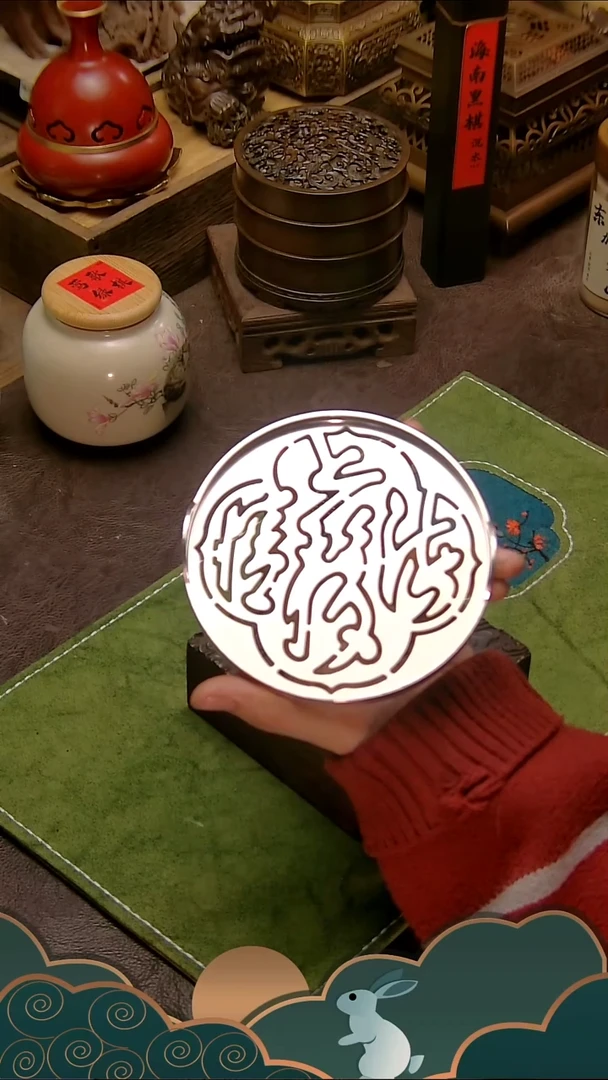 铜 镀银双耳12cm【海上情缘】