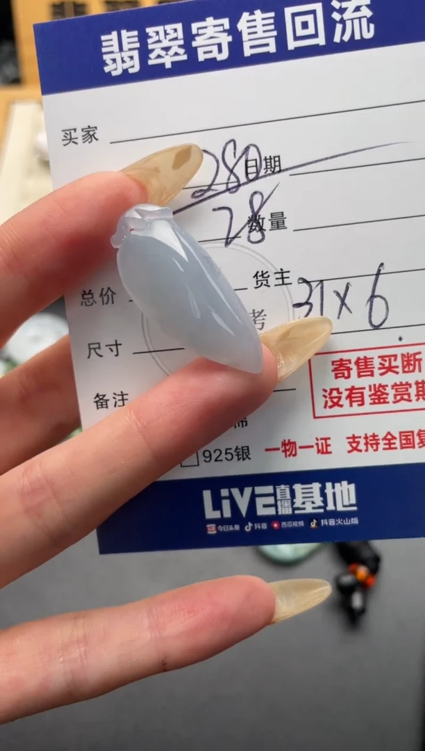 颈饰未镶嵌翡翠10146876