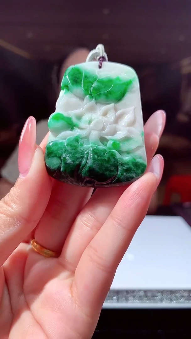 翡翠未镶嵌颈饰天然翡翠(拍一发一）