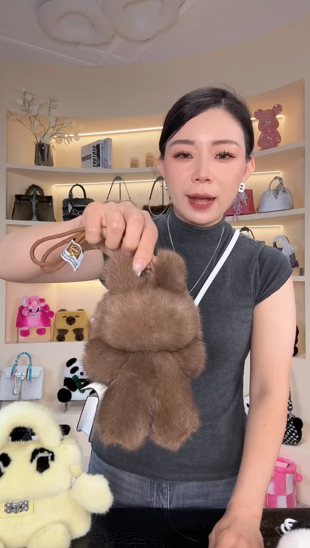 水貂毛【闪购商品】女包挂件046