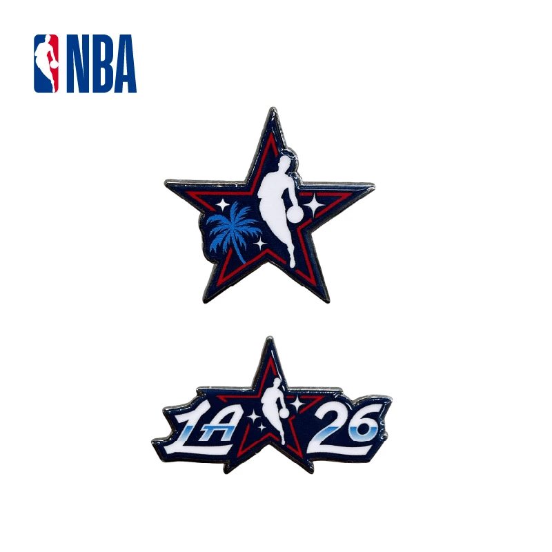 NBA官方正品周边全明星徽章2026 All star 徽章套装