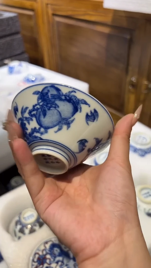 瓷片景德镇瓷器茶器茶杯