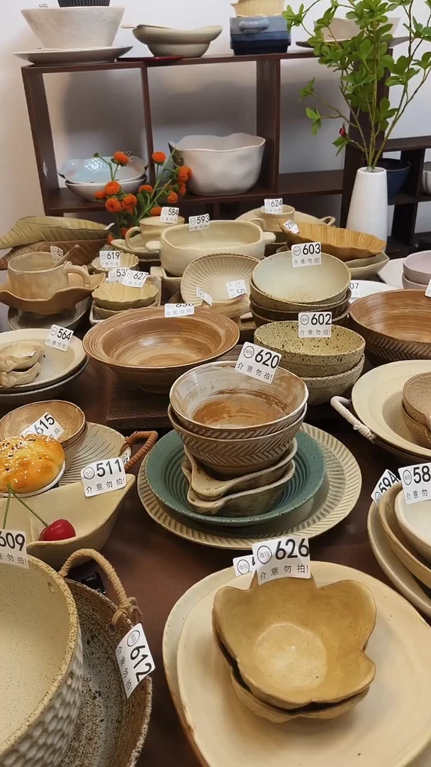 瓷片粗陶瓷器620  1个