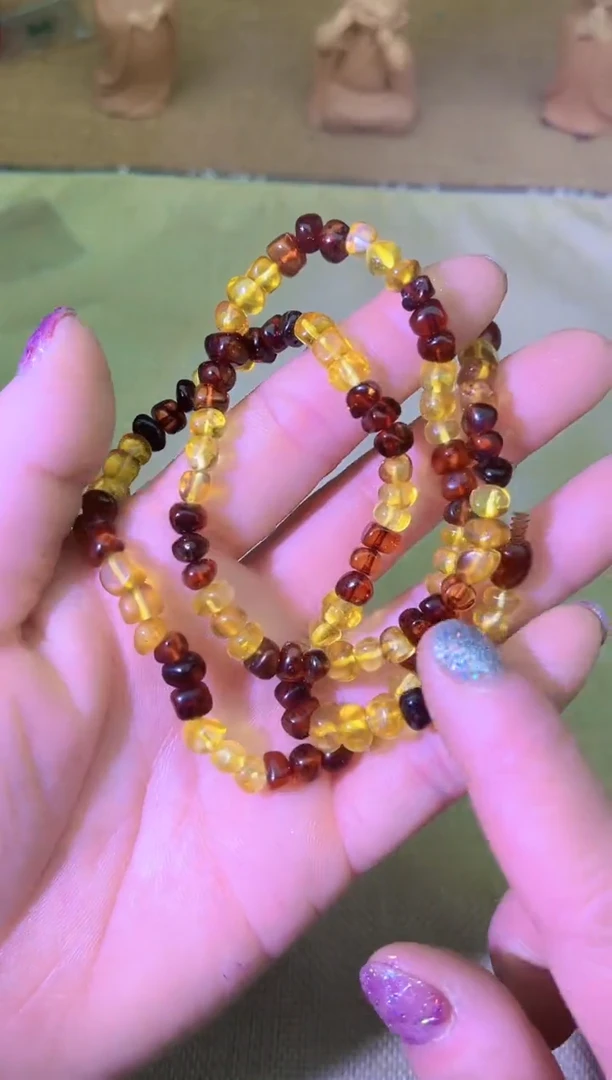 【闪购商品】血珀颈饰未镶嵌多样性发拍一发一